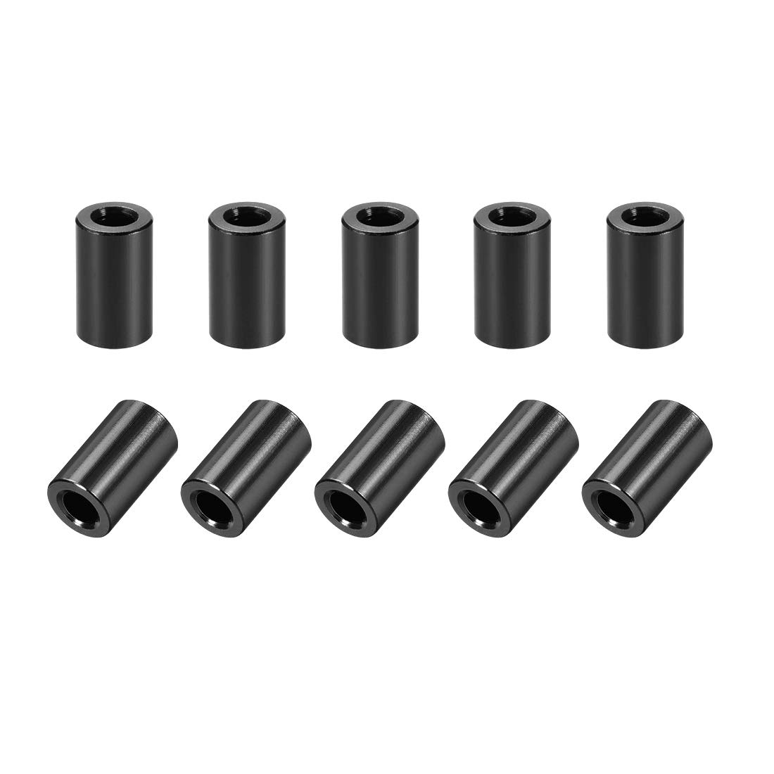 uxcell 10 Pcs Round Aluminum Standoff Column Spacer 3.1x6x3mm(IDxODxH) Golden Tone for Drone FPV Quadcopter Racing RC Multirotors Parts DIY