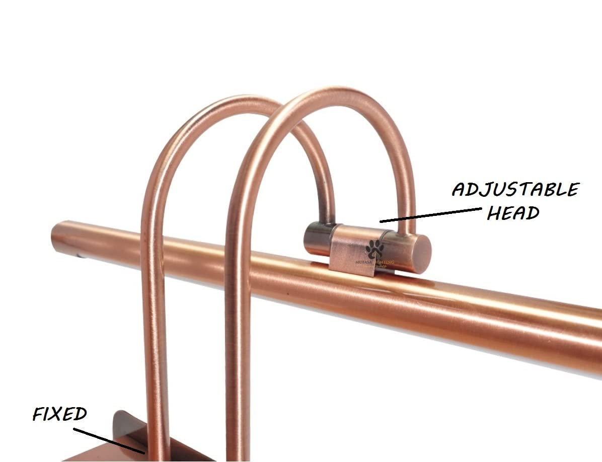 Rose Gold Vanity Light - Adjustable LED Picture Light -6