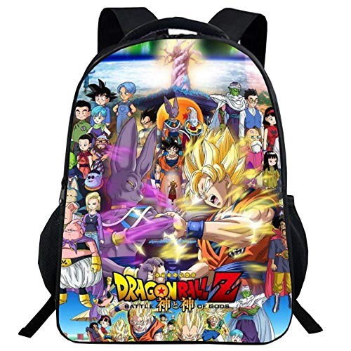 GuiSoHn Dragon Ball Anime Goku Impreso Mochila Escolar Infantil