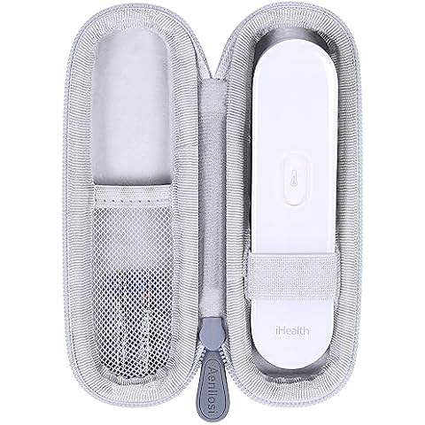 Aenllosi Hard Carrying Case Compatible with iHealth Thermometer(Case Only) Cover