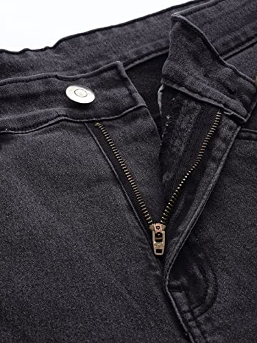 Image of Hubberholme Men's Stretchable Slim Fit Jeans - Casual Cotton Jeans for Men