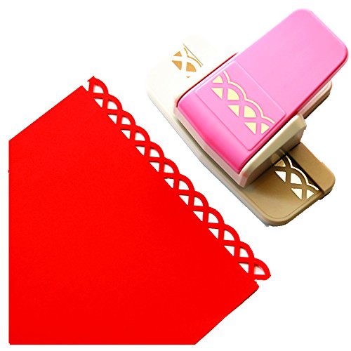 Cady Craft Kantenstanzer 'Scrollmuster' – Extra Groß, Für Papier & Karton, 6 X 2 Cm Motiv
