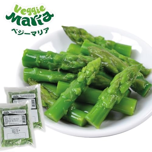 ベジーマリア 冷凍アスパラガスカット, 500g×2パック