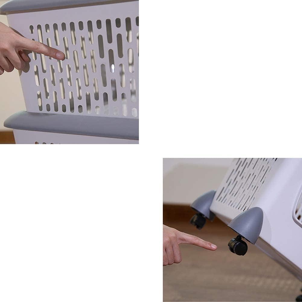 Laundry Basket Storage Bin Dirty Clothes Basket Laundry Basket Assortment Storage Basket Bathroom Basket Toy Finishing Box (Color : Orange, Size : 47 37 72cm) (Coffee 47 * 37 * 72cm)