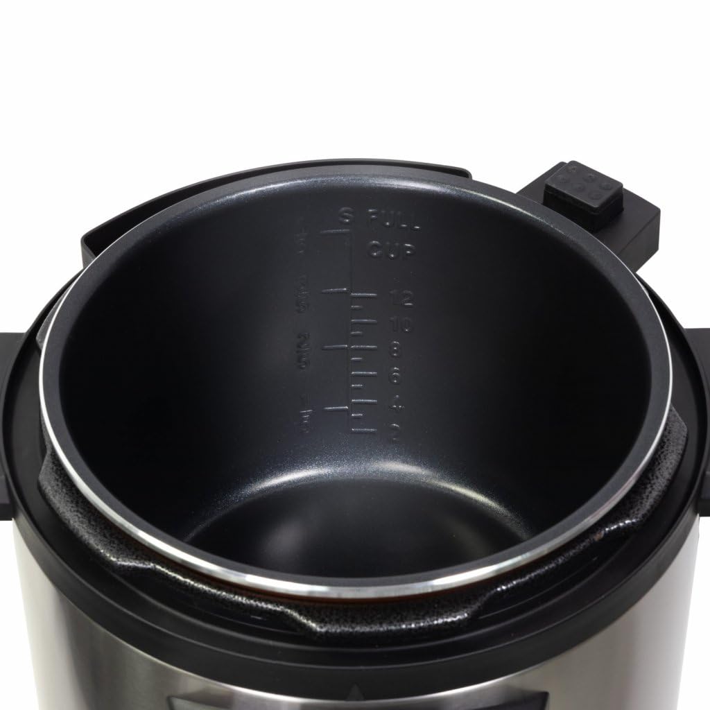 Cuco II - Pentola a pressione multifunzione 11 in 1, con 53 programmi, Sous-Vide, 1200 W, 6 l