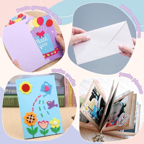 Phinus 3000 Pieces Glue Points, Balloon Tape, Sticky Dots, Double Sided Glue Points, Balloon Sticky Dots for Craft, Wedding Decoration, Stick Photos - Image 7