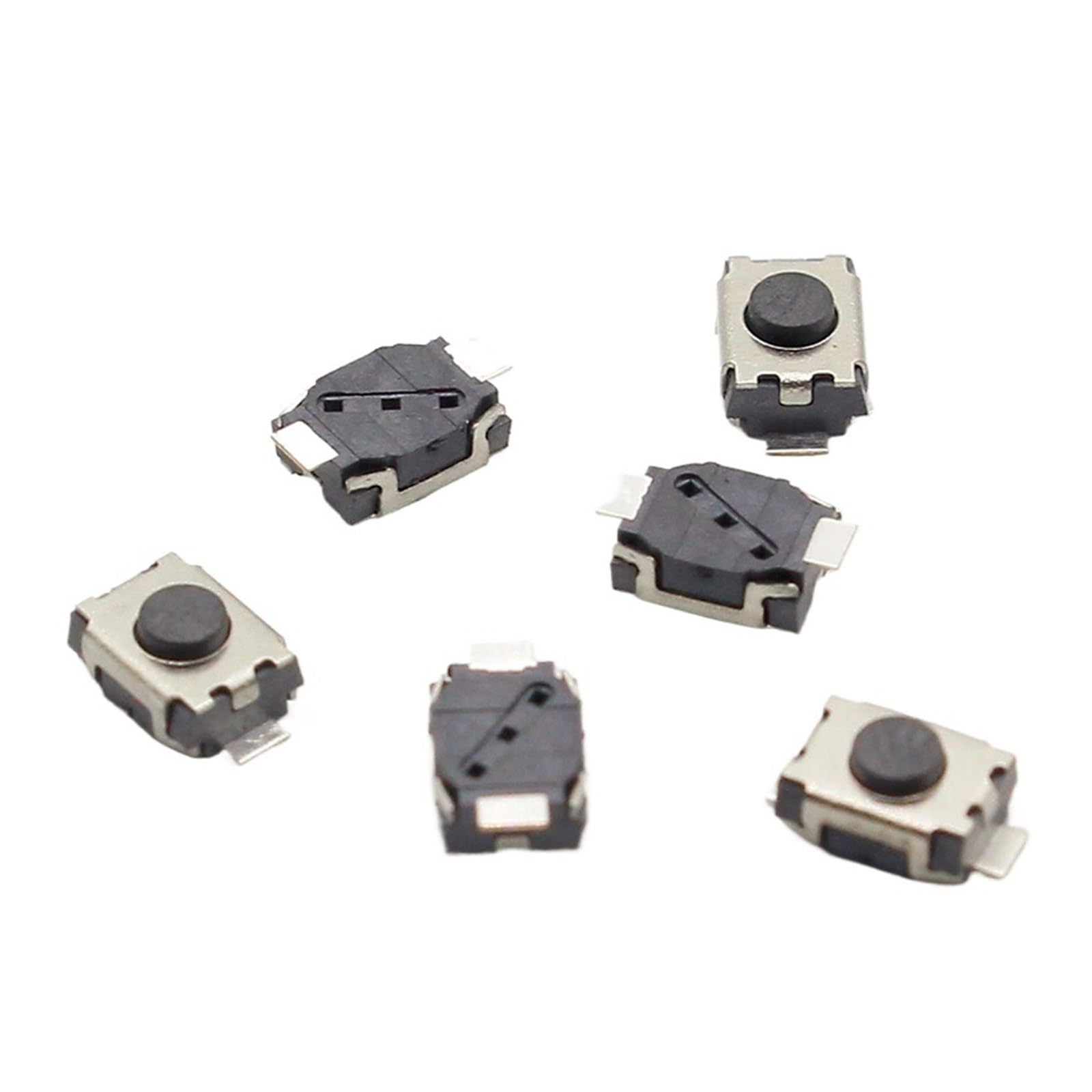 50 Uds SMD 2Pin 3X4MM botón táctil Micro interruptor momentáneo