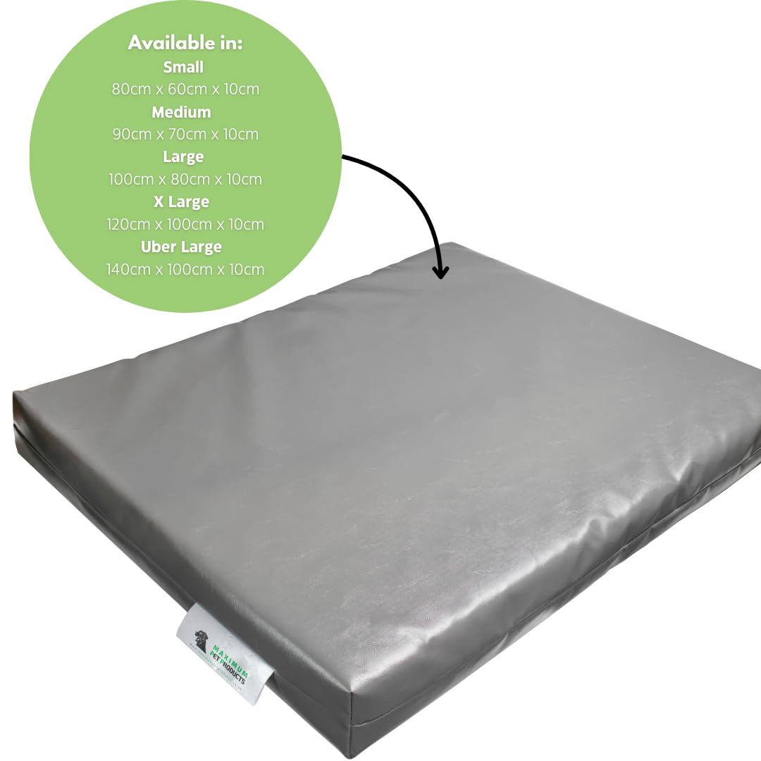 Maximum Pet Products Stoer kauwen waterdicht hondenbed (X Large, Grijs