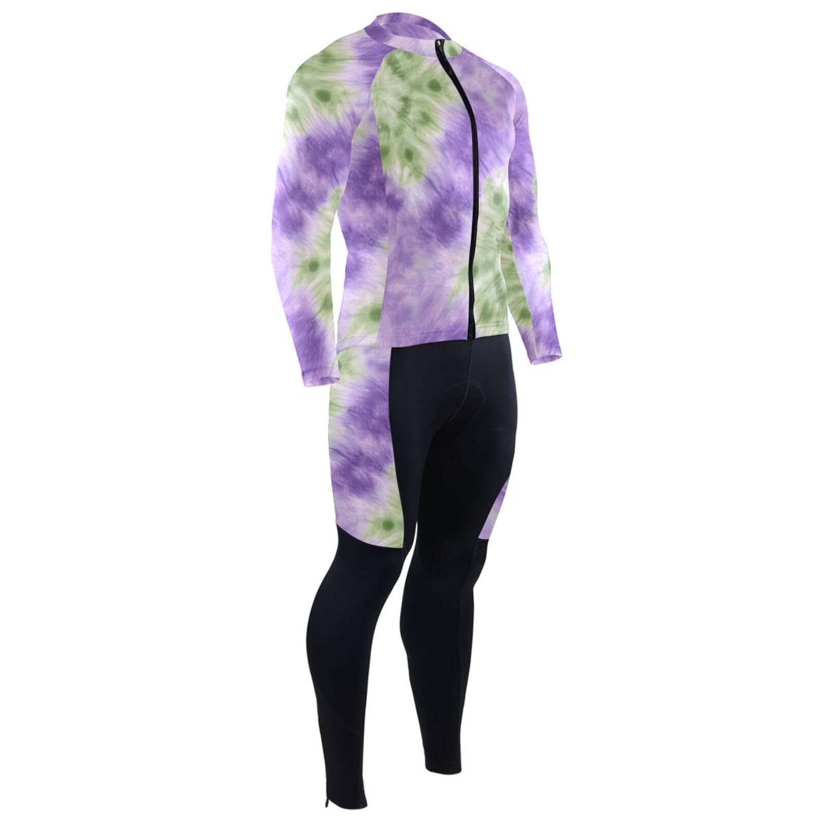 Herren-Radtrikot mit Taschen, schnelltrocknend, 3D-gepolstert