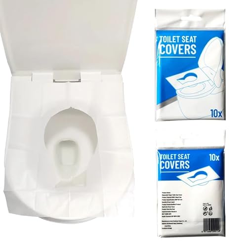 Generic 14 Fifco - Travel Toilet Seat Covers - (50 Pieces) - For Kids And Adults, Disposable, Waterproof, Flushable thumb #4
