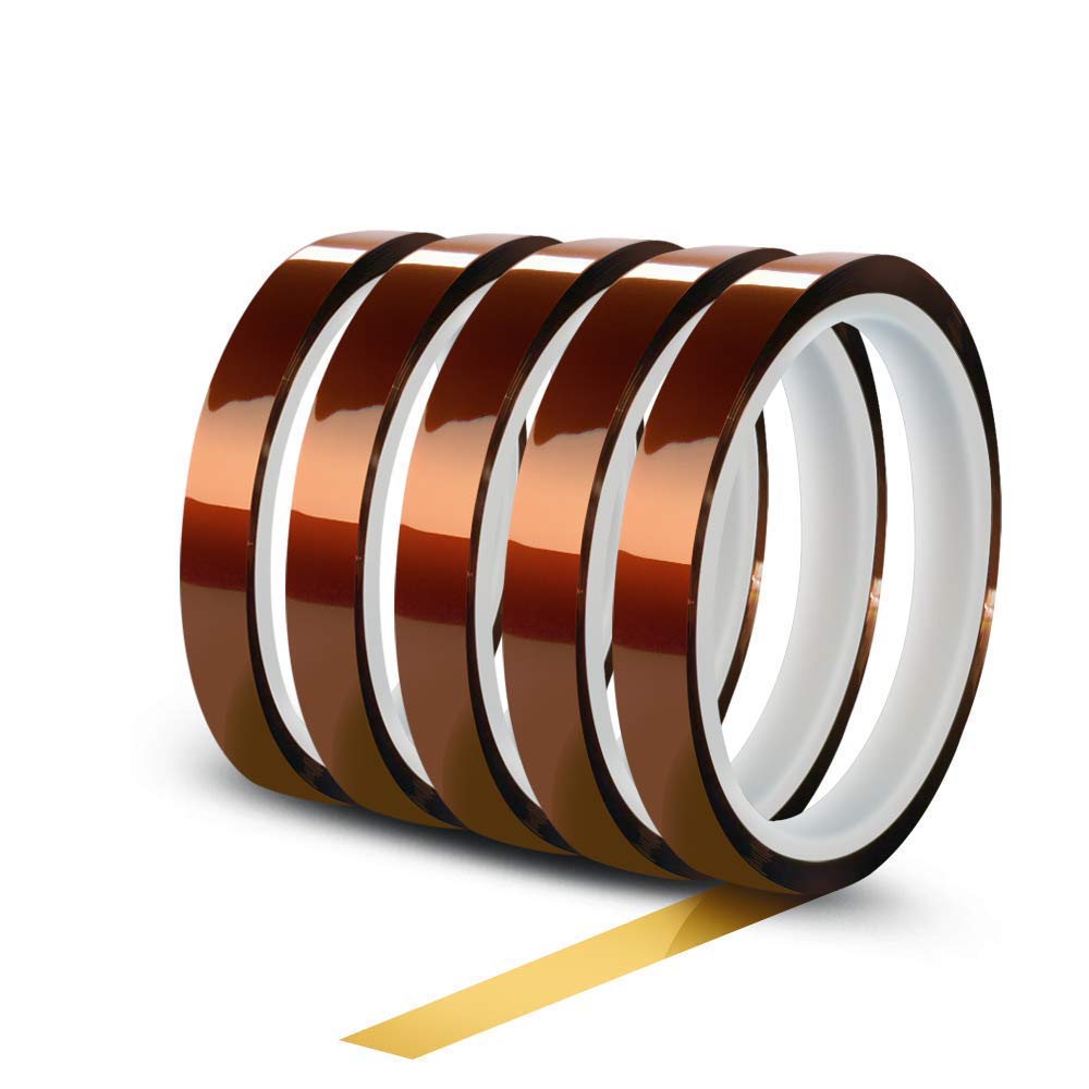 SES Supreme-1 Pieces Polyamide Heat Resistant High Temperature Kapton Tape W = 10 mm, L = 33 Meters (B07ZQLZBXX) Amazon Price History, Amazon Price Tracker