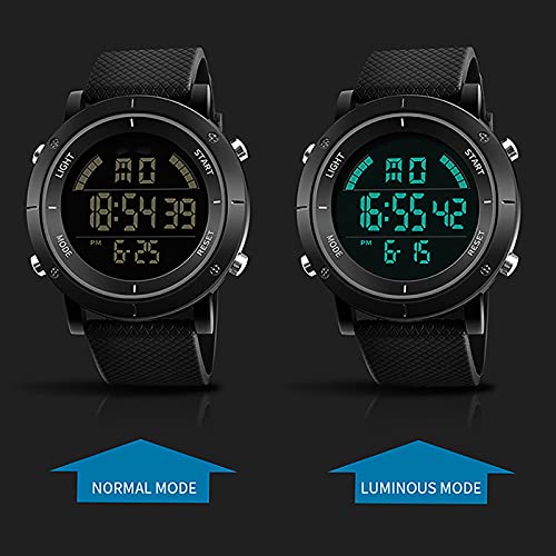 Fashion Men's Watch, Large Dial Electronic Watch, Digital Sports Electronic Watch, Designed for Outdoor Sports, for Men C4