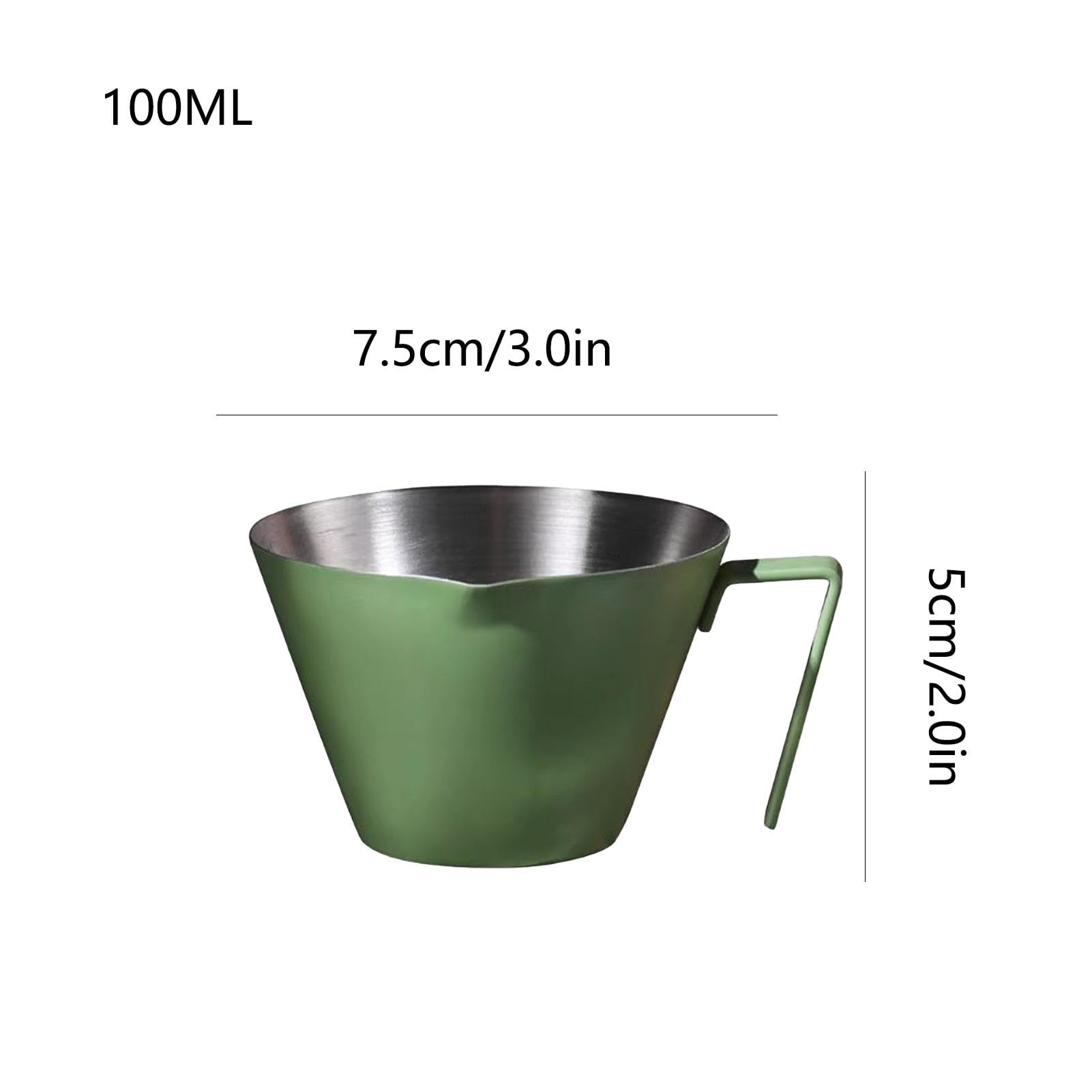 Espressokopje met handvat, espresso-shot-kopjes, espressokop van