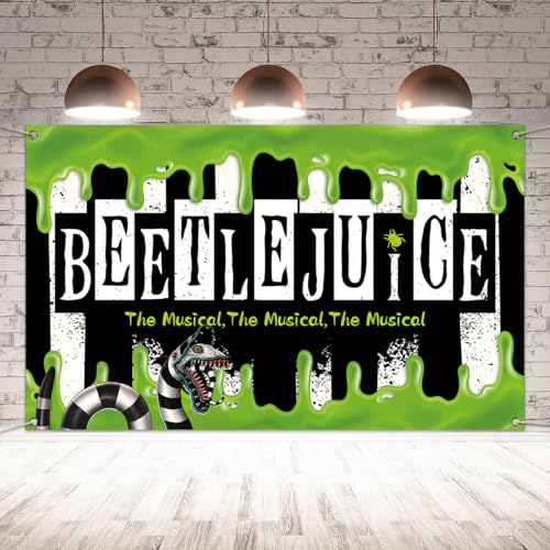 Scary Halloween Photo Backdrop Halloween Classic Horror Party Horror Movie Character Party Decorations and Supplies for Home