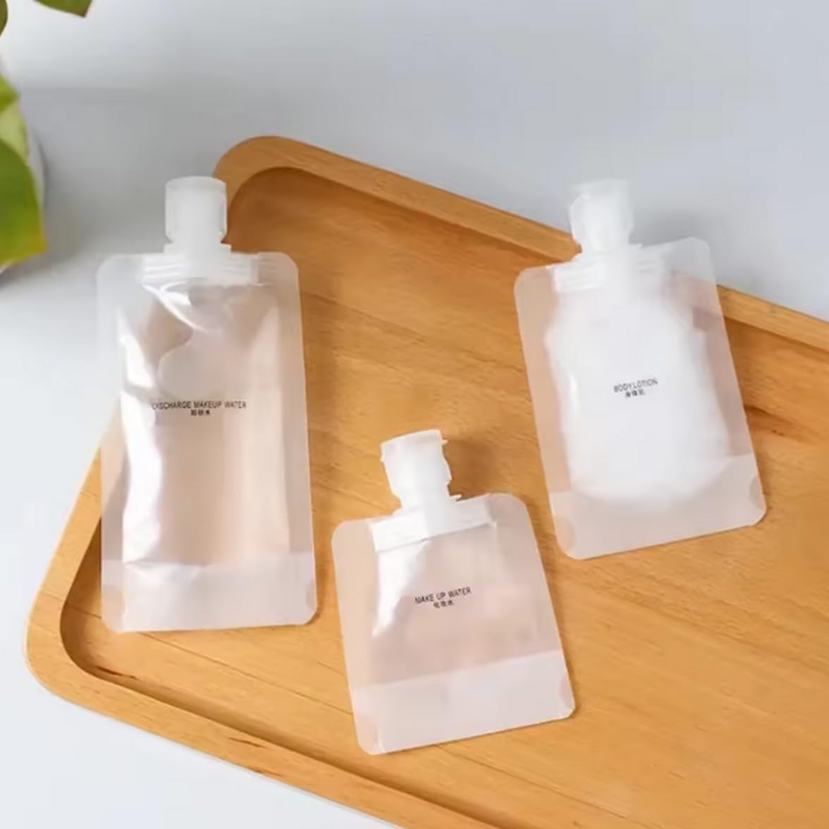 30ml/50ml/100ml Doldurulabilir Seyahat Şişeleri, Kozmetik, Cilt Bakım, Sabun, Şampuan, Seyahat, 1 Set,