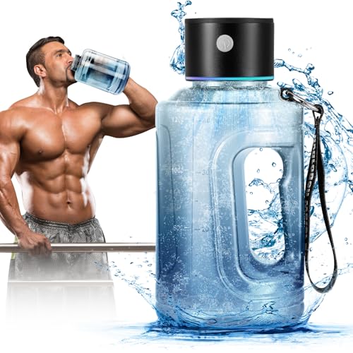 Ionizador de Agua, Agua Hidrogenada 1500ml Botella de Agua de Hidrógeno Portátil USB Recargable Tecnología Pem Generador Hidrógeno para Deporte Hogar Oficina Viajes y Bebida Diaria