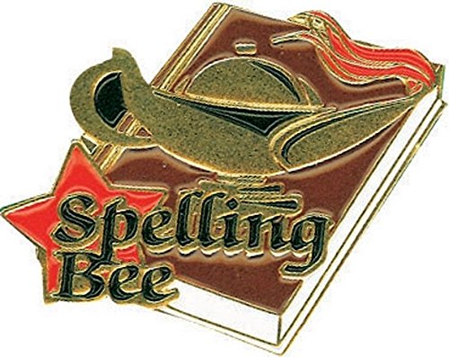 Simba SA26 1.25 in. Spelling Bee Lapel Pin - Pack of 25