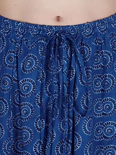 Image of Sttoffa Cotton Printed Women Wear Maxi Long Skirt 40 inch inch Full Length