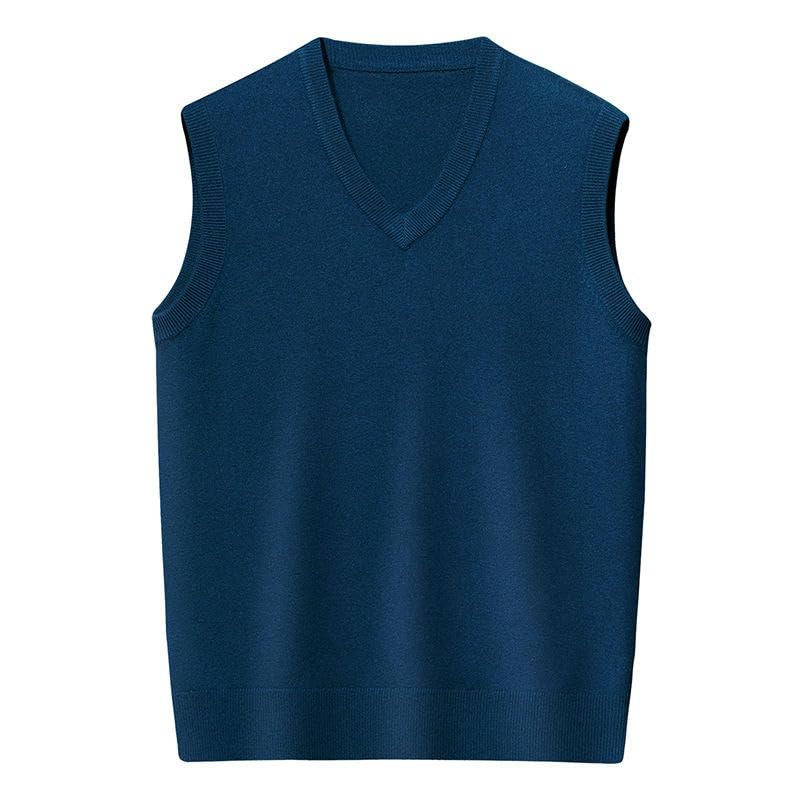 Chaleco de cachemira para hombre ideal para oficina y looks de otoño 5
