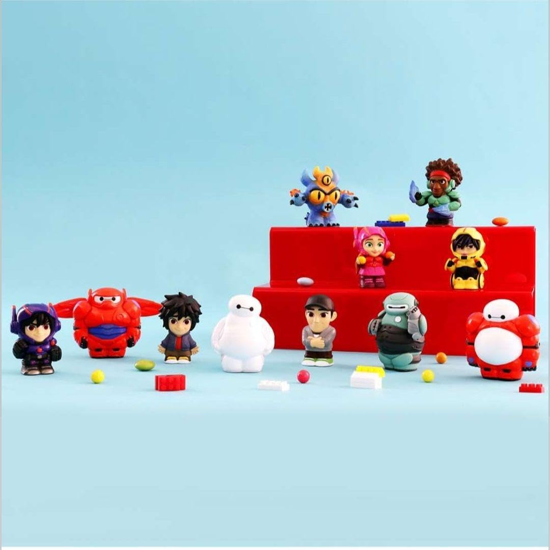 Amazon.co.jp: ベイマックス ソフビパペットマスコット 11個