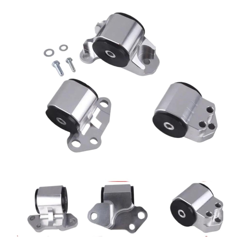 Hnznpwdgb Onecolor Modification Mounting Kit Compatible With 1992–1995 Civic Eg 3-Bolt B&D Series Engine Swap Motor Mount Transmission