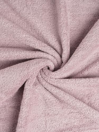 Image of Spaces Hygro 100% Cotton Towels for Bath | Towels for Bath Large Size | Bath Towel - Ultra Soft & Super Absorbent | 600 GSM | 1 Piece Bath Towel for Men /Women | 75 cms x 150 cms - Light Violet