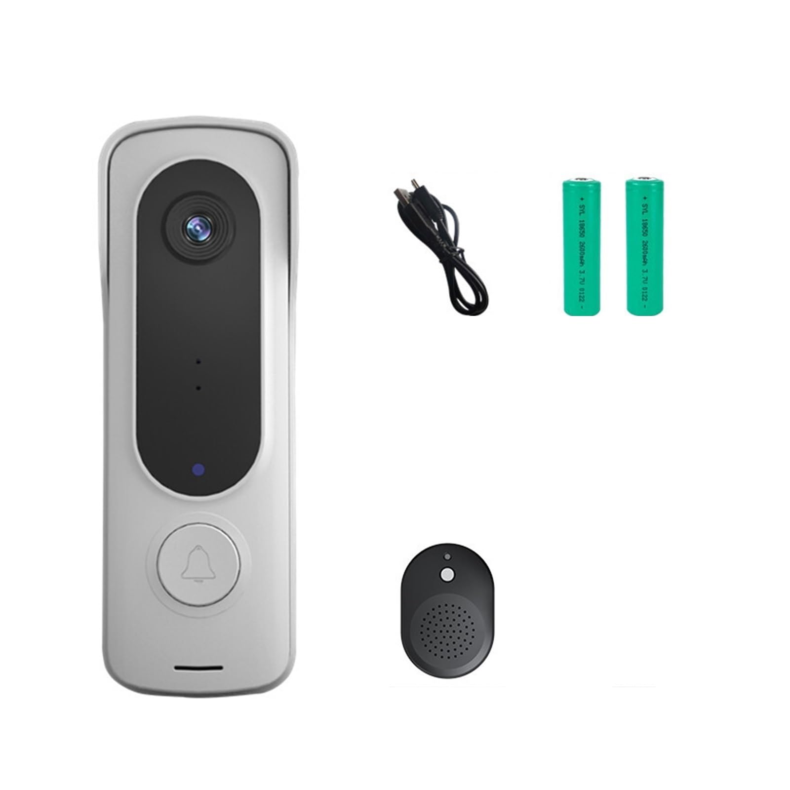 Door Bell Camera Safedoorbell-The Smarter Way To Protect Your Home, 1080p Smart Wireless Video Chime Wireless Wi Fi Video Ai Motion Detection N Doorbell Camera