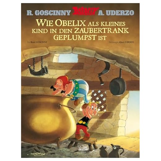 Wie Obelix als kleines Kind in den Zaubertrank geplumpst ist (Asterix HC)