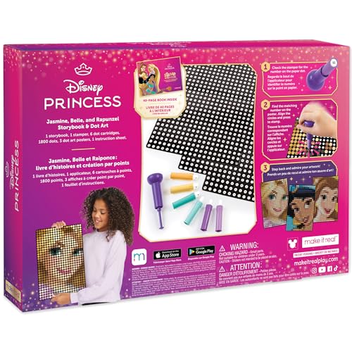 33% Off Disney Princess Dot Art Set - Creative Craft Kit for Kids