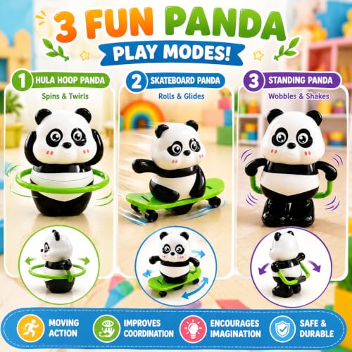 Image of Cute Panda Toy for Kids Fun Toys for Kids Moving Toys for Babies 6-12 Months