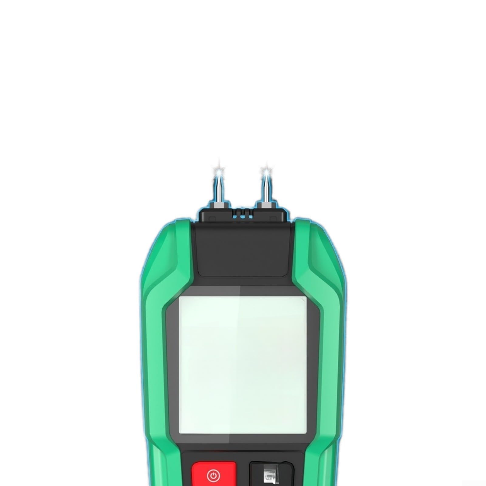 Medidor de humedad digital para construcción, medidor de humedad de madera 0,7, 9 modos de ajuste para análisis preciso de paredes y suelos