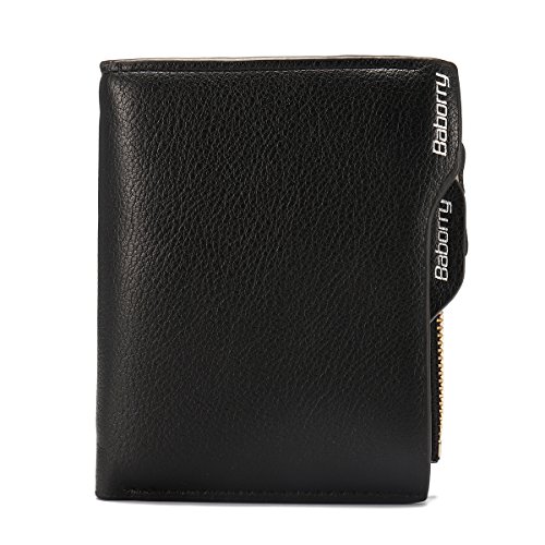 Preisvergleich Produktbild Gracosy, Herren-Geldbörse, schwarz (schwarz) - GRACOSYmukidass1128