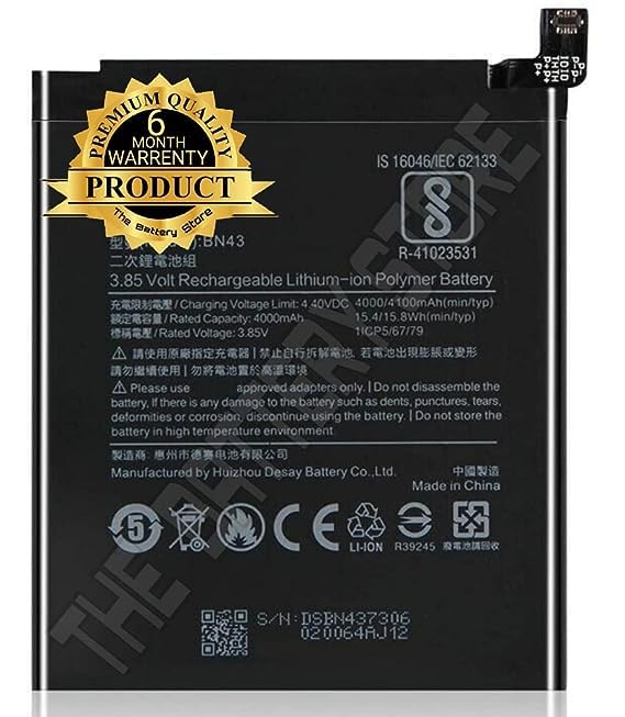 Image of Original BN43 Battery for Redmi Note 4 Battery with 6 Month Warranty*** (Y0000026)