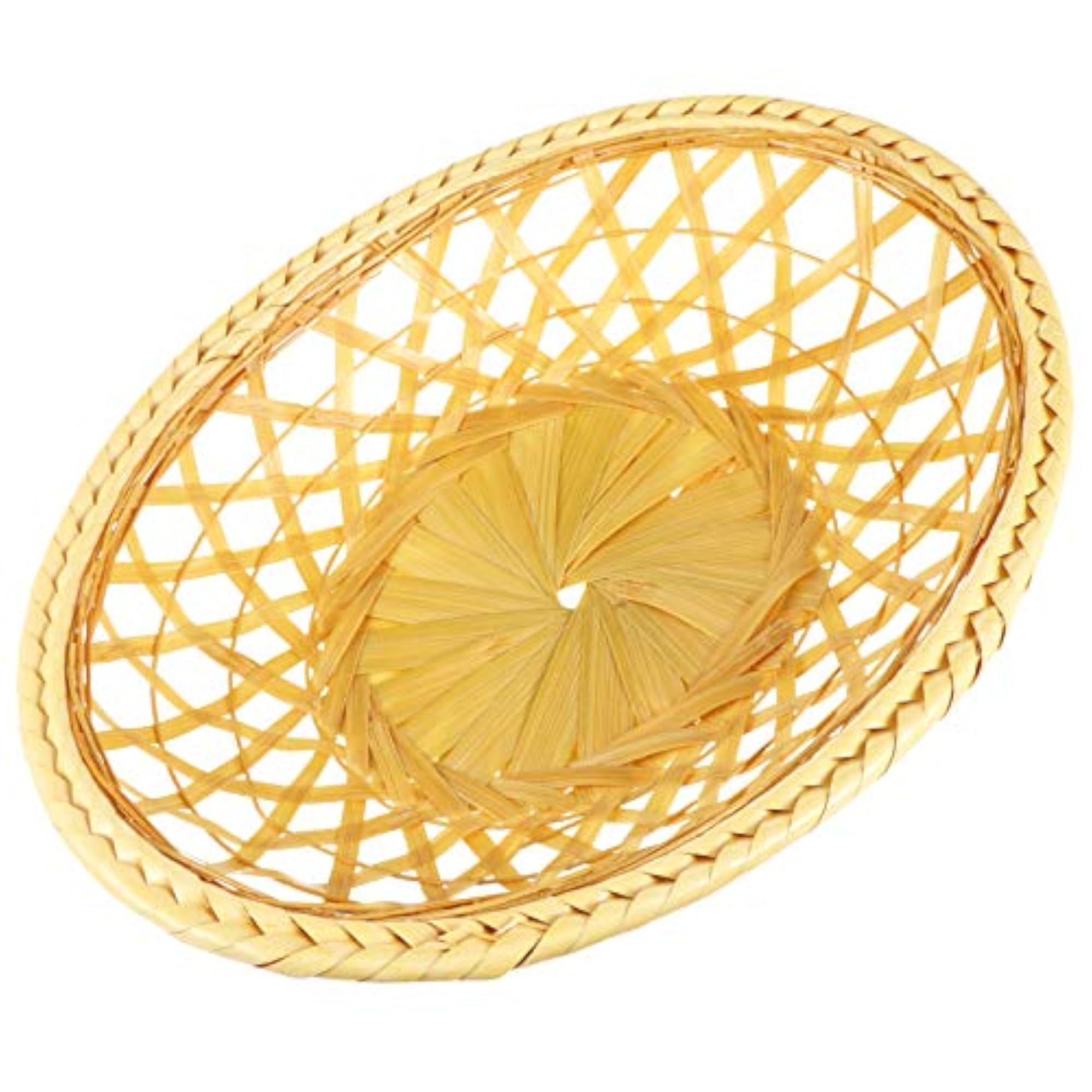 Rattan Bread Basket Handmade for Kitchen Organization