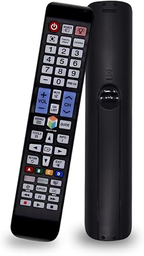 Reemplazo Samsung TV Control remoto para todos los Samsung Smart TV LCD LED QLED UHD Plasma 4K 3D HDTV con retroiluminación - No necesita