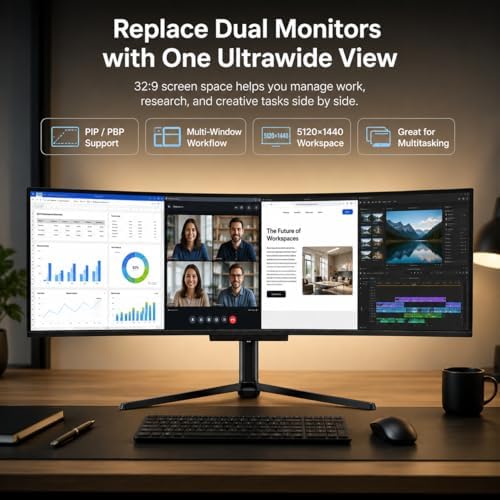 Deluxe ultrawide OLED monitor product image