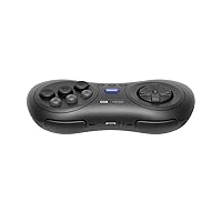 Vista 3 de 8Bitdo M30 Wireless Bluetooth Controller Retro Gamepad for Switch, PC Windows, MacOS, Android, Raspberry Pi with Sega Genesis & Sega Mega Drive