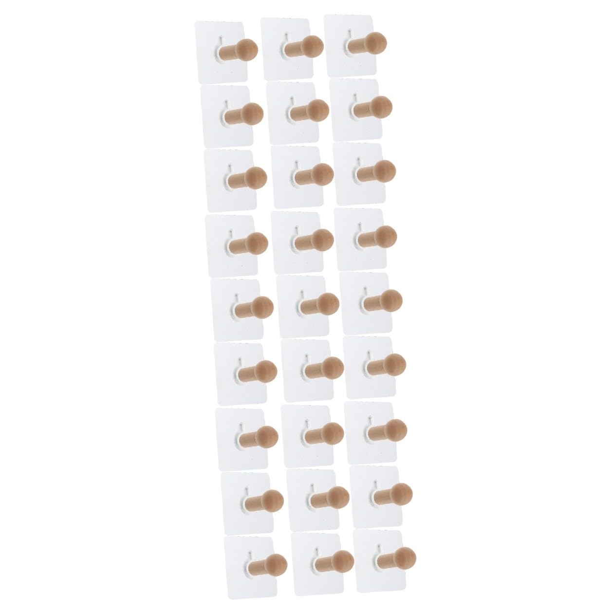 Hemobllo 3 Series Adhesivos Taladro Prácticos De Pared Colgar Sombreros Y Hogar Y Oficina 10 Piezas X 3