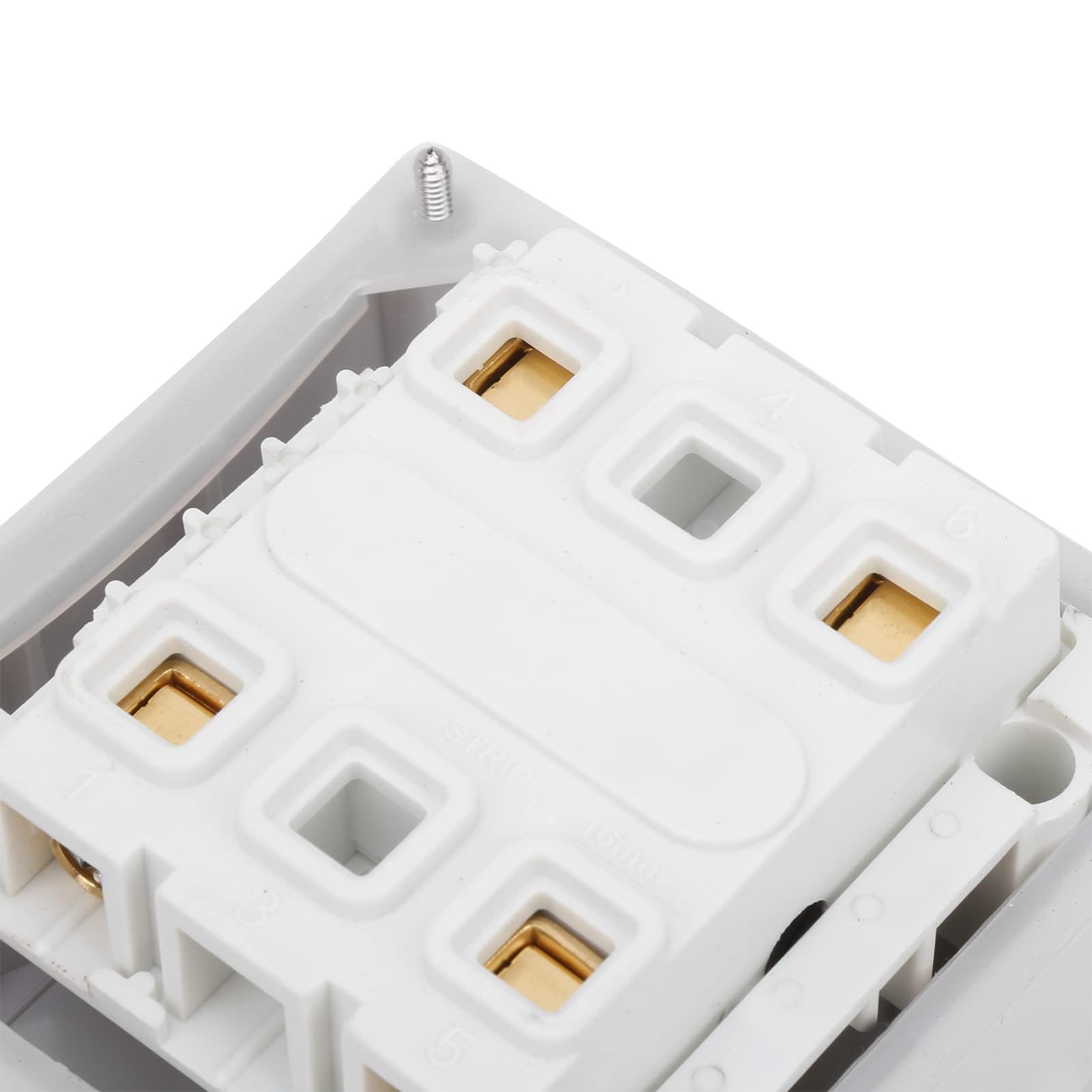 Interrupteur Etanche Exterieur IP66 250V Ensemble de Commutateur Boutons et Indicateurs Rotatifs Marche-Arrêt (2P32A)