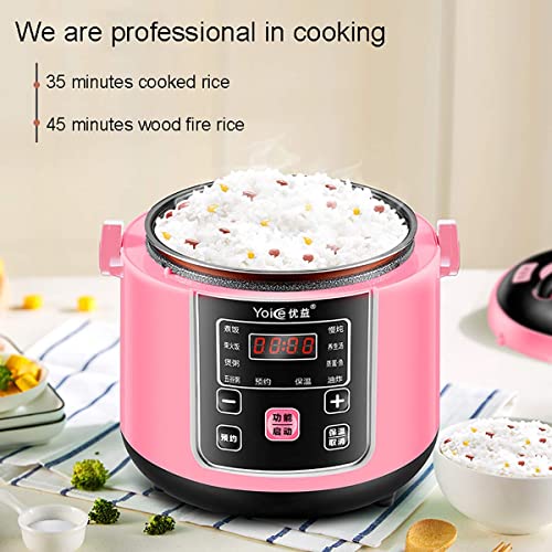 NUNYANG Reiskocher mit Antihaft-Aluminium leicht zu reinigendem Innentopf, Warmhaltefunktion, Cool-Touch-Griffen, 2… – Bild 3