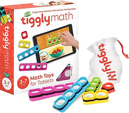 Tiggly Math Blocks Interactive Learning Games for Kids 3 to 7