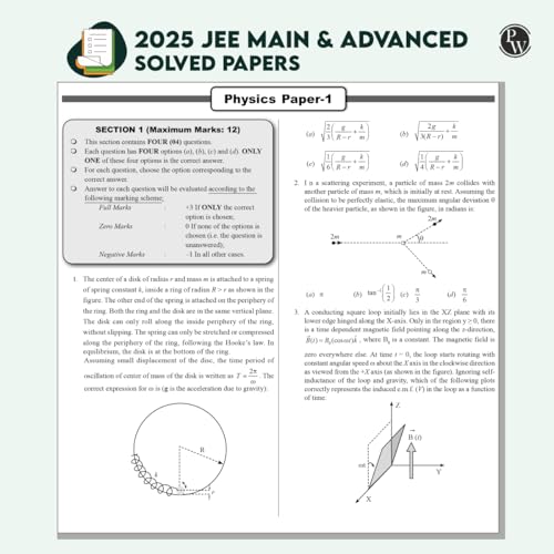 Image of PW JEE Advanced 48 Years (2025-1978) with JEE Main 143 Sets PYQs (2025-2019) Physics, Chemistry, Maths Combo Set of 3 | Chapterwise and Topicwise Solved Papers For JEE 2026 Exams [Paperback] PW