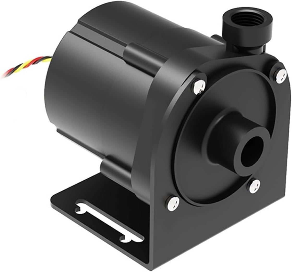 Industrial Water Cooling High-flow Brushless Water Pump With Speed Control Shut-off Head 6M. PU-SC1000(With Bracket,PU-SC1000(12V))