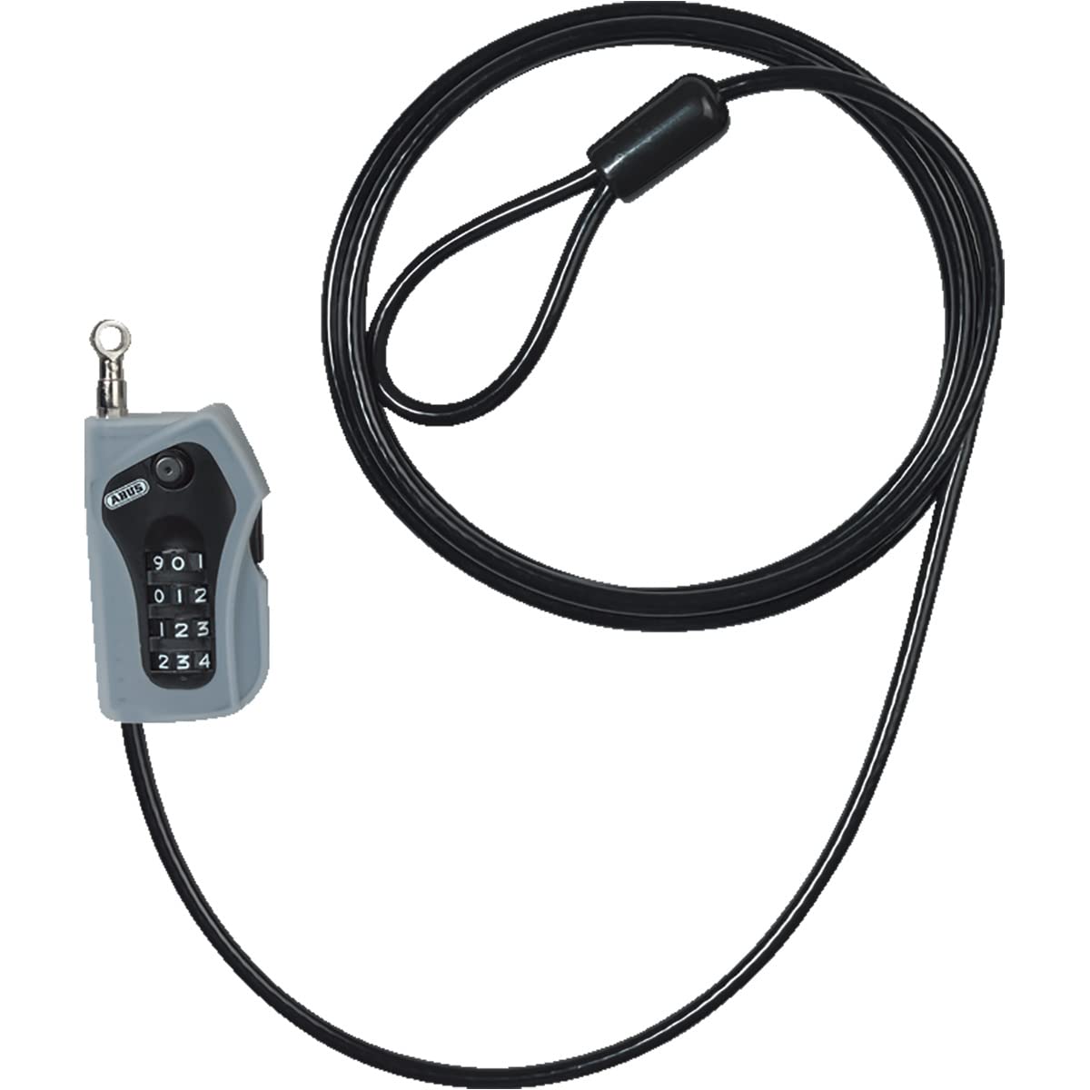 Abus 205/200_black Combiloop Câble Noir