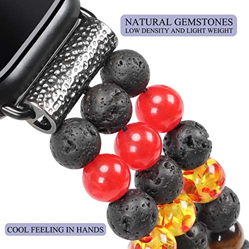 Pulsera 7 Chakra compatible con iWatch SE y Series miniatura 6