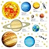 DECOWALL DS9-2007 Solar System Kids Wall Stickers Wall Decals Peel and Stick Removable Wall Stickers for Kids Nursery Bedroom Living Room d?cor - Image 4