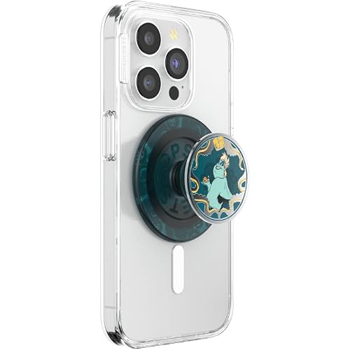 PopSockets Phone Grip for MagSafe, Magnetic Holder, Phone Stand, Disney - Essence of Ursula