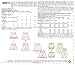 McCall Pattern Company M6912 Infants Reversible Top Dresses Bloomers and Pants, Size YA5