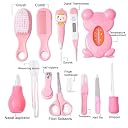 FEELING MALL Portable Baby Care Kit- Nursery Healthcare & Grooming Set for New Born Babies Grooming Set & Toddlers - Perfect for Manicure & Pedicure Accessories (Pink) gallery image