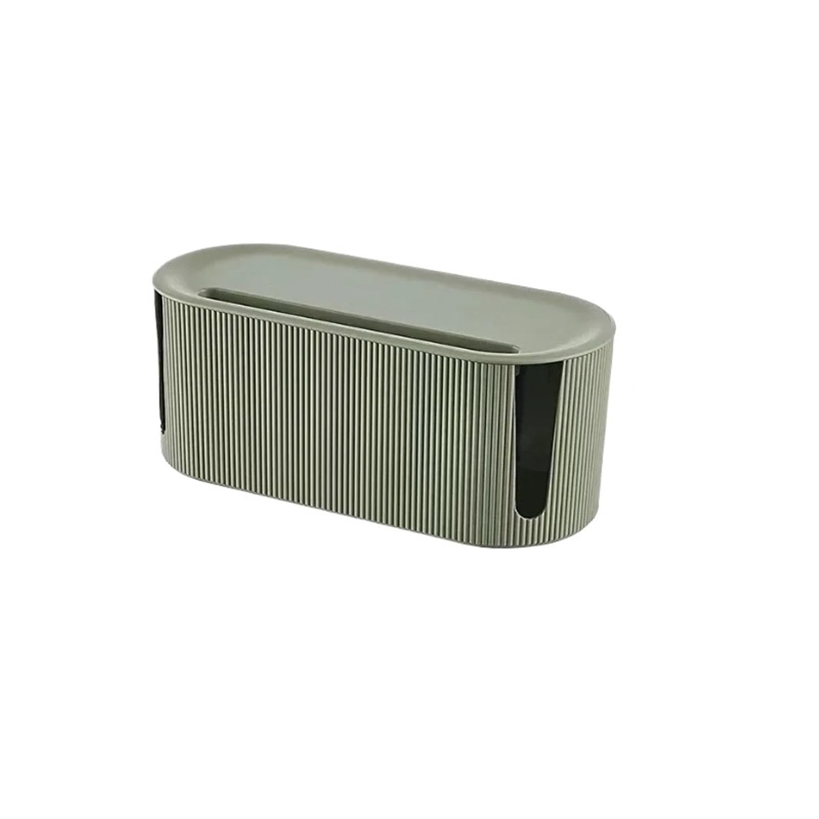 2PCS Board Storage Box Cable Wire Organizer Case Socket Wireless WiFi Router Bracelet Desktop Data Line Plug Holder Shelf for Office and Home(Green Box)